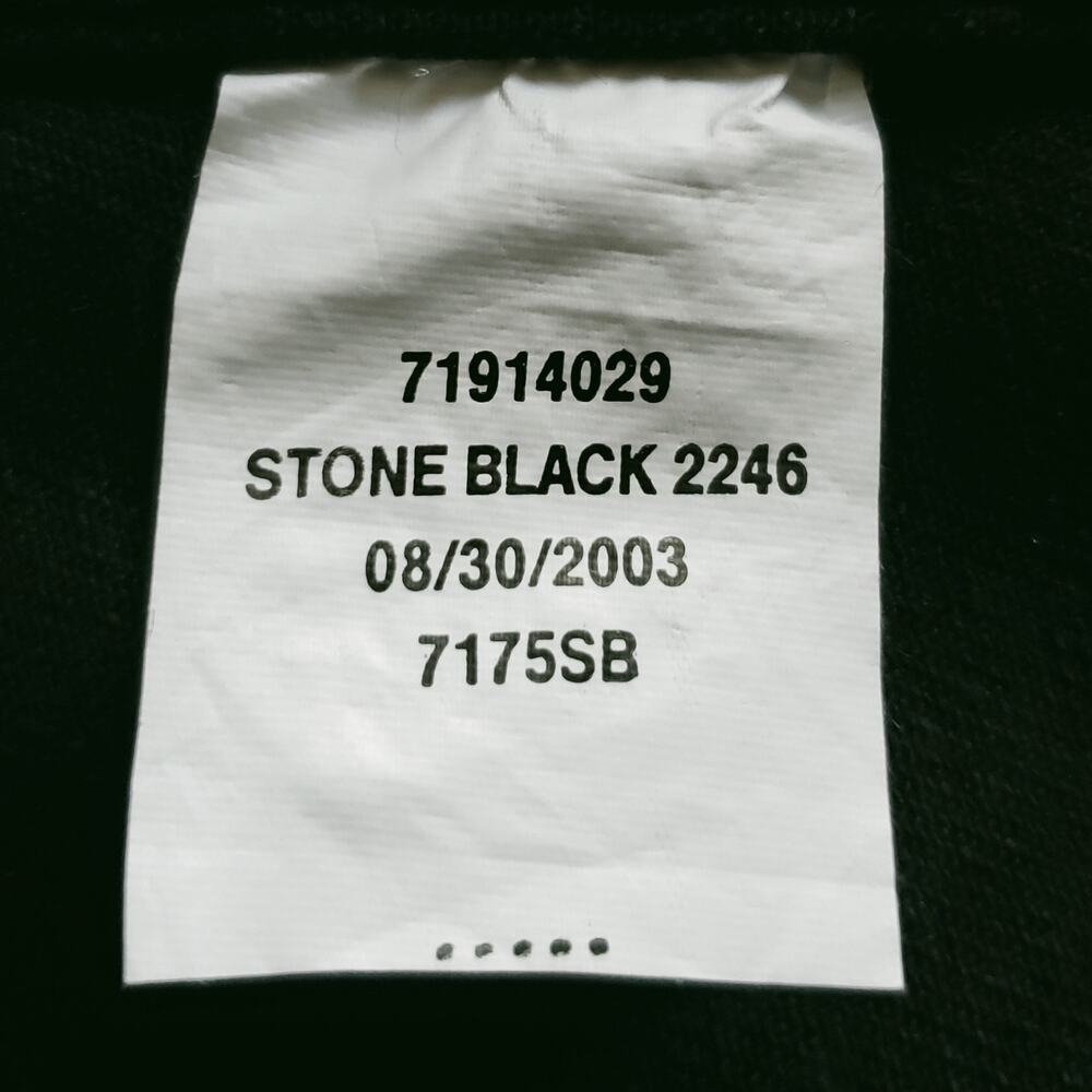 THE HAUNTED Tour 2004 black denim jeans jacket heavy thrash death metal band XL - Picture 6 of 8
